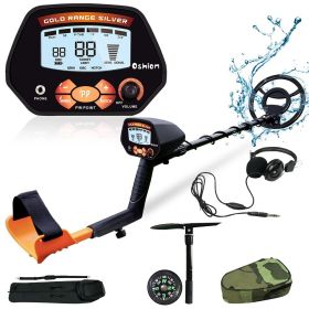 Metal Detector for Adults Professional Waterproof-Adjustable High Accuracy Beach Metal Detector with Ground Balance